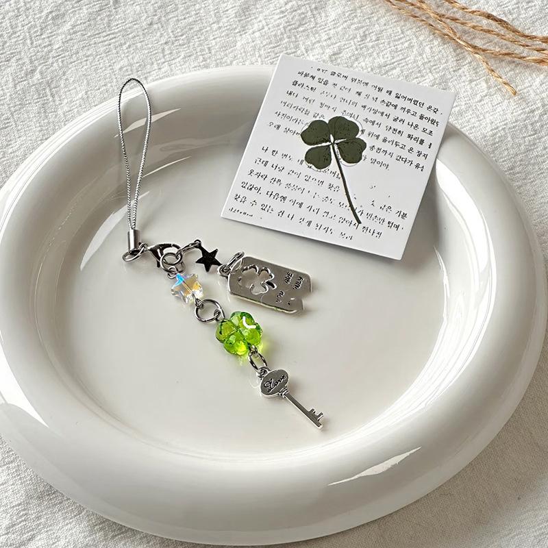 Прозрачный брелок Милая подвеска-колокольчик Шнурок для мобильного телефона Кавайные декоративные аксессуары для сумки Украшения для дома