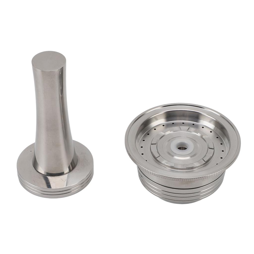 Кофейная капсула из нержавеющей стали, многоразовая, 230 мл, кофейная капсула с наклейками-кисточками Amper