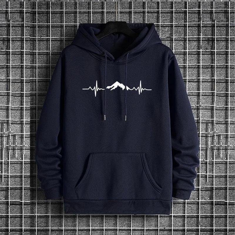 2025 Hottest Urban Hoodies for Men Streetwear Fashion Hip Hop Hooded Sweatshirt Male Trendy Casual Winter Hoody Men's Clothing
