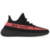 Adidas Оригинальные Yeezy Boost 350 V2 Core Black Red Тканевые Спортивные Низкие Кроссовки для Повседневной Носки Унисекс BY9612-2022
