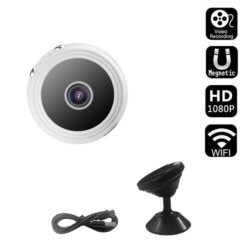 Мини-камера для автомобиля WiFi 1080P IP-камера для дома Беспроводная камера видеонаблюдения Удаленный монитор Электроника для смарт-автомобиля Видеокамеры