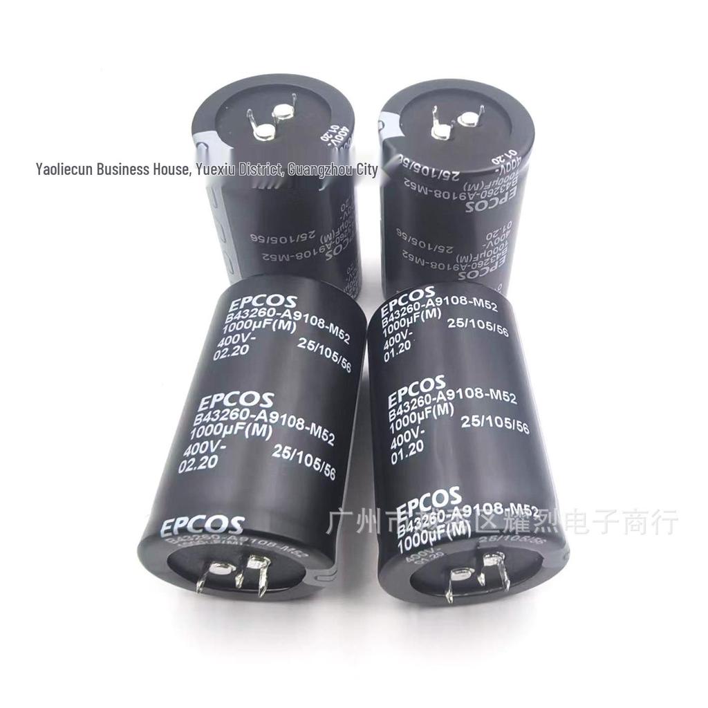 Brand New EPCOS 400V 1000uF Electrolytic Capacitor 35x55mm for Welding Machines