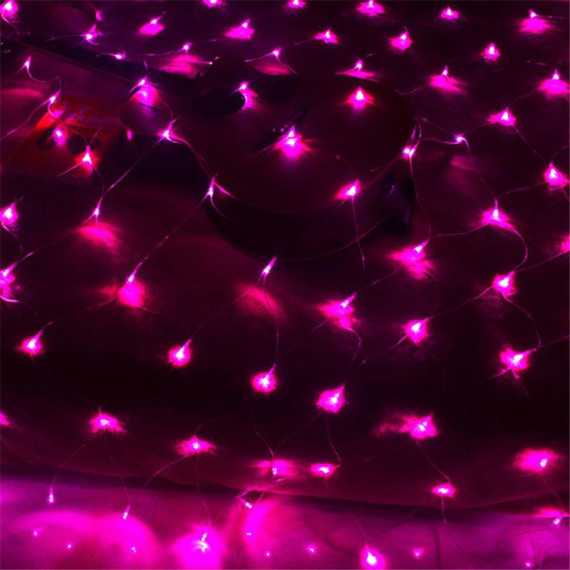 Яркая сетка из светодиодных гирлянд 3м х 2м, 200 светодиодов для праздничных торжеств