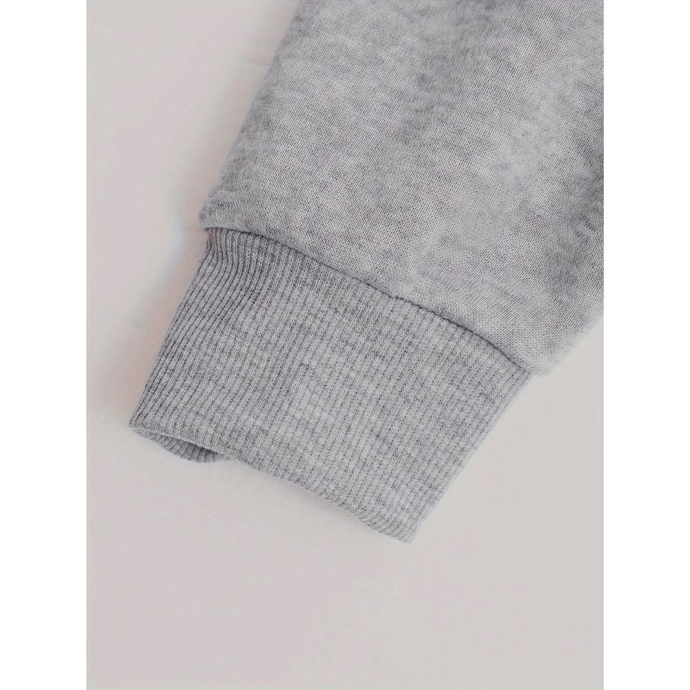 Men's Fashion Trend Creative Element Printed Zipper Hoodie, Kangaroo Pocket, Autumn and Winter Long Sleeved Casual Loose Top