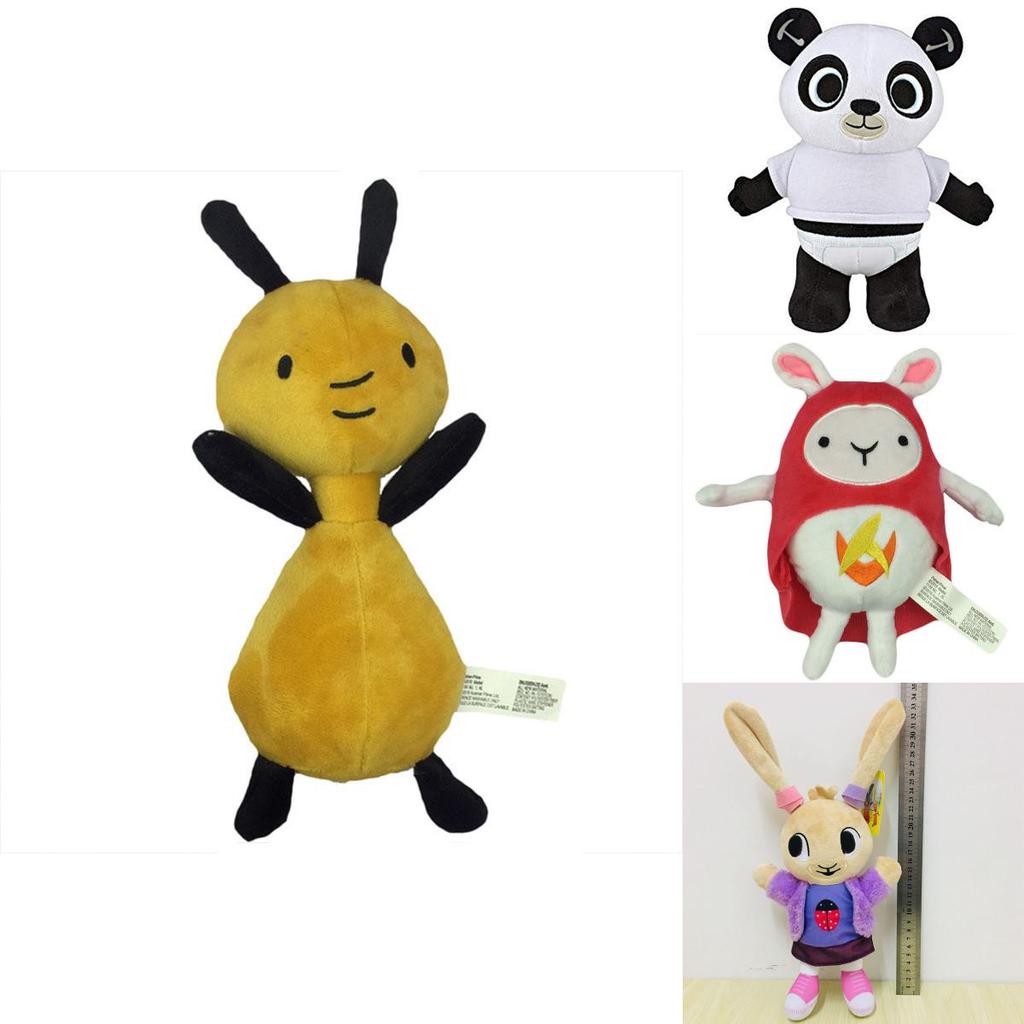 Коллекция мягких плюшевых игрушек Bing Bunny с участием Сулы, Флэпа, Пандо и очаровательных кукол-кроликов