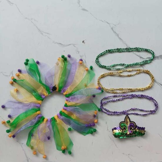 Костюм Большого Гуся с Пышной Юбкой из Тюля и Отделкой Меховыми Помпонами, Головной Убор для Марди Гра, Эластичная Лента, Кольца на Шею, Садовое Украшение Гуся для Праздника