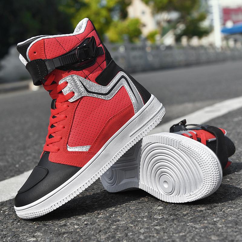 Новая мужская мотоциклетная обувь Мужские всесезонные внедорожные мотоботы для райдера Гоночные ботильоны Всесезонная мотоциклетная экипировка для путешествий