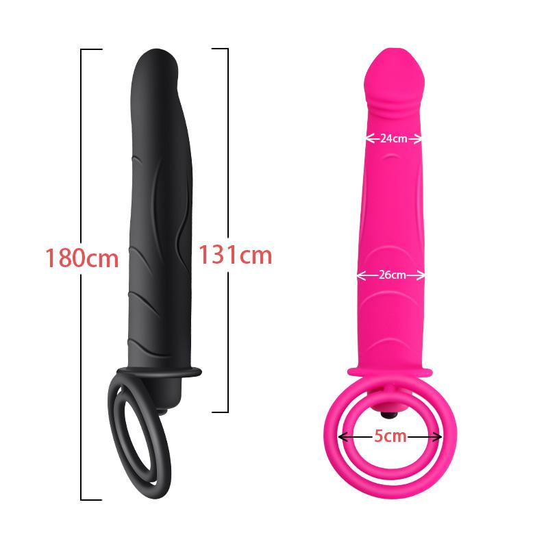 Кольцо пениса с задержкой климакса, вибратор для пар, силиконовый фаллоимитатор, стимуляция точки G, стимуляция анальной пробки, массажер для взрослых, секс-игрушки для мужчин, женщин, мастурбатор