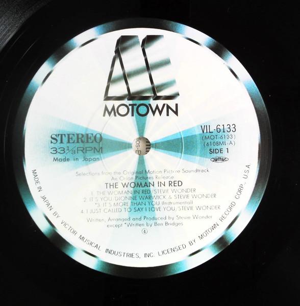 Виниловая пластинка STEVIE WONDER Woman In Red VIL6133 MOTOWN 1984 Япония Obi SoulFunk Б/у