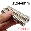 15x4-4mm Super Strong Neodymium Magnet N35 NdfeB Permanent Magnetic imanes Round With Holes Powerful Magnets Refrigerator Magnet