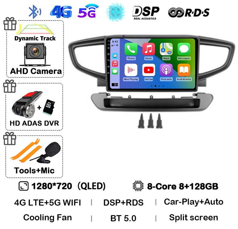 Android 14 Carplay Car Radio For Hyundai Ioniq 2016-2025 Multimedia Video Player Navigation GPS 2din 2 Din Dvd 360 Camera Stereo