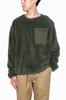 [Amazon Essentials] Men's Furry Fleece Pullover (formerly WHOLEPERSON), Khaki, Size M