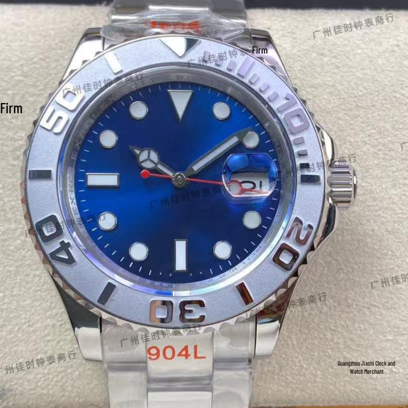 Rolex Yacht-Master 126622 40мм Серый Циферблат Резиновый Ремешок Мужские Автоматические Люксовые Часы