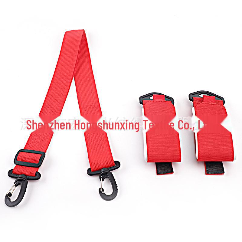 Double Snowboard Bindings Straps with Shoulder Strap - Portable Ski Stra