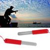 2Pcs Fishing Hook Grinding Stone Sharpening Tool Light Weight Fishing Hooks Sharpening File Double Sided Diamond File