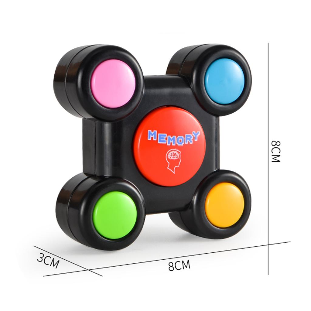 Electronic Memory Training Game with Lights and Music Repeat the Color Children's Puzzle Games Learning Gift for Boys and Girls