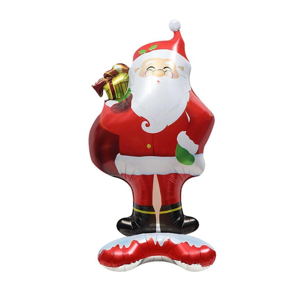 Алюминиевая пленка большой надувной воздушный шар реквизит для вечеринки Санта-Клаус воздушные шары Хэллоуин