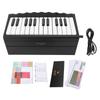 Playable Piano Calendar with 27 Cards 25 Keys Adjustment Volume 1000mAh Rechargeable Hand Crank