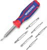 WORKPRO Replacement Screwdriver Screwdriver Set 14in1 Steel Torx Flathead Phillips Pozidrive Driver Handle Head Bit Set Repair Tool Automotive Tool