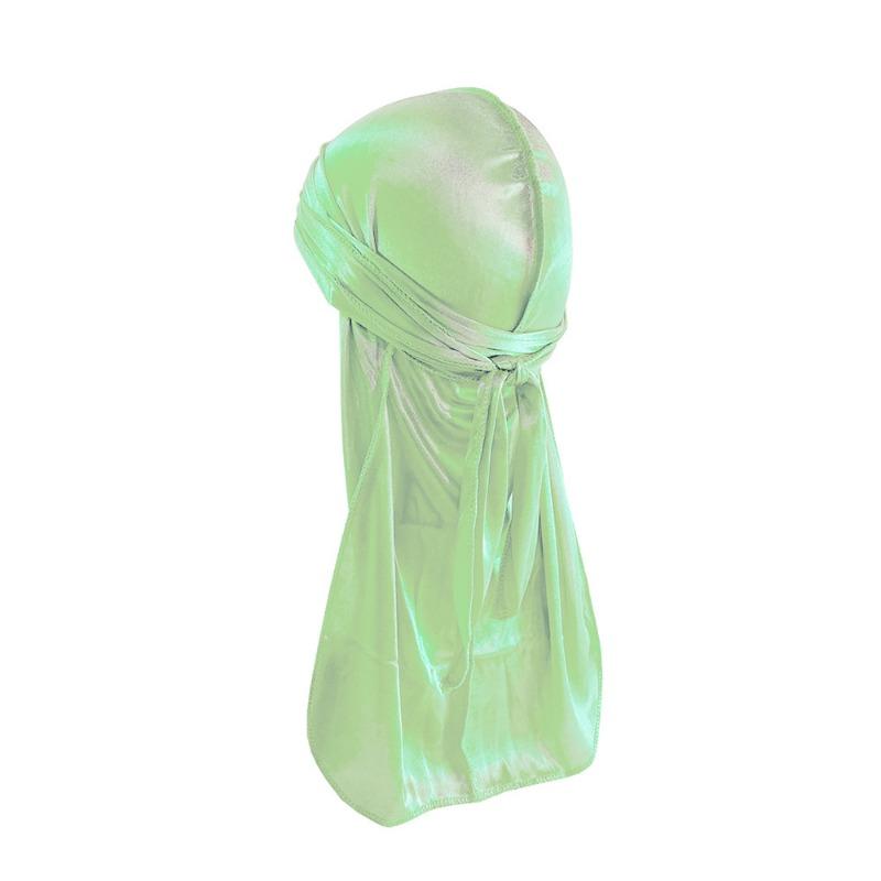 Уличный танцевальный велоспорт шарф на голову на резинке эластичный утолщенный плотный легкий тканевый длинный хвост шляпа SILKY DURAG