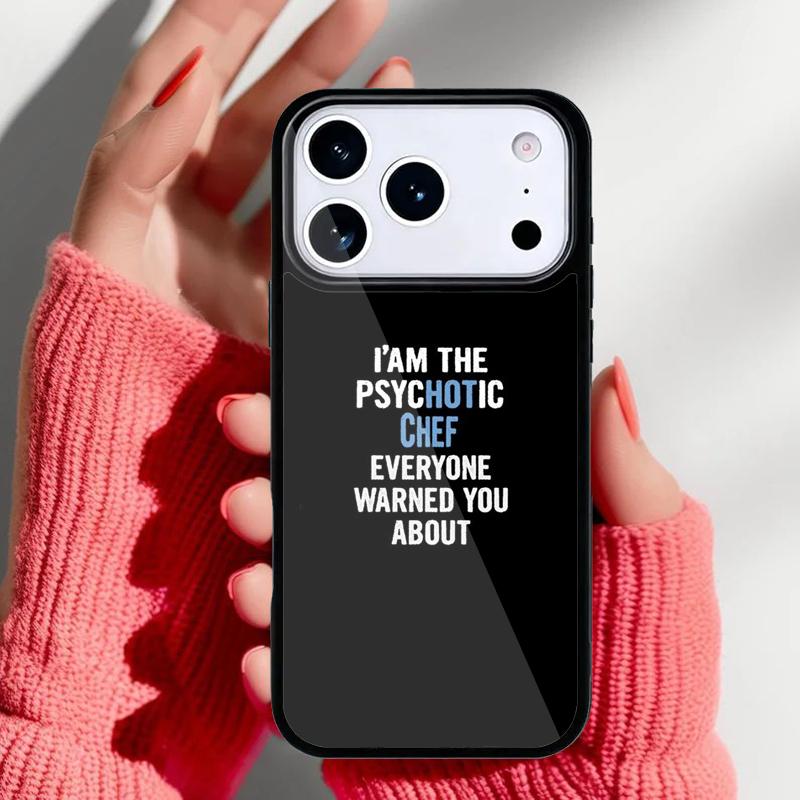 Never Trust a Skinny Chef Phone Case for iPhone 17 Air 16e 15 14 13 Pro Max Back Cover for 12 11 Pro Coque