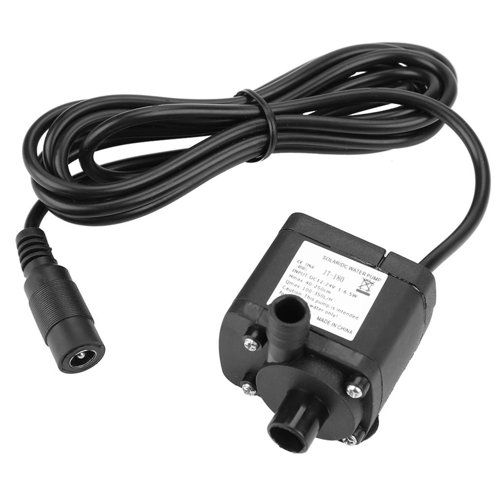 Mini DC Brushless Low Noise Water Pump for Solar Water Heater Fish Tank 24V 40 Celsius ~100 Celsius