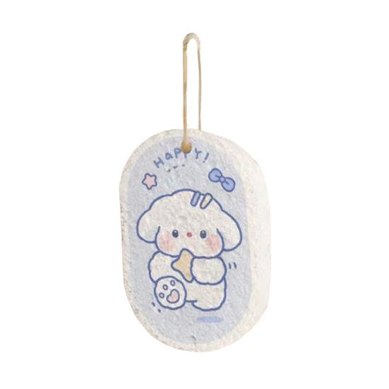 1/3 шт. Утолщенная губка из древесной целлюлозы с мультяшным рисунком, безопасная для детей, для мытья посуды, впитывающая масло, неабразивная губка для мытья кастрюль