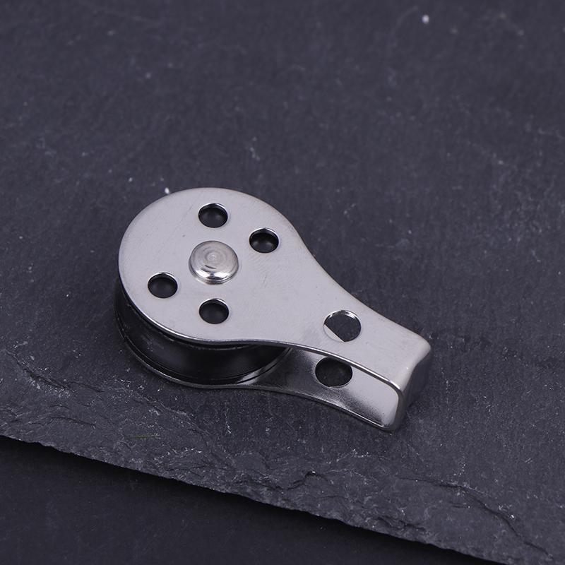 25 мм 316 нержавеющая сталь шкив одноколесный грузоподъемный поворотный подъемный веревочный шкив для блока веревочный бегунок каяк лодка аксессуар