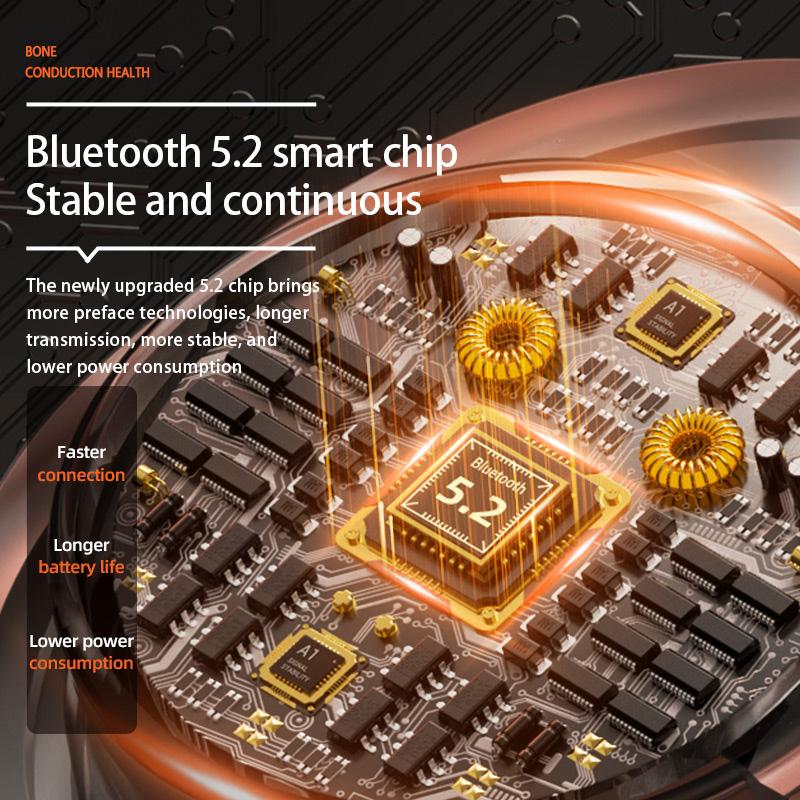 Беспроводные наушники Bluetooth 5.2 TWS, спортивные наушники с микрофоном, водонепроницаемые гарнитуры с шумоподавлением для Iphone Xiaomi