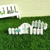 DIY Micro-landscape Fence Railings Decorative Wooden Fence Ornament Diy Resin Design Craft Mini Gard