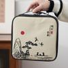 Kung Fu Tea Set Portable Outdoor Travel Express Cup One Pot Four Cups Household Ceramic Tea Pot