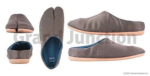 Margo PATTABI Room Shoes, Tabi-Style Slippers, Lightweight, Indoor Wear, Brown, Size M (26.0-28.0cm)