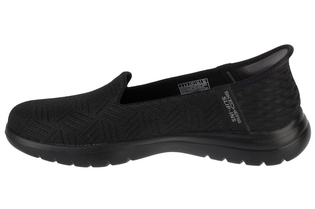 Skechers Slip-Ins On The Go Flex - Clover, Womens Black Half Shoes