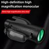Портативный зум-телескоп HD 5000 м, складной мини-мощный телескоп на большие расстояния для охоты, спорта, отдыха на природе, кемпинга, путешествий