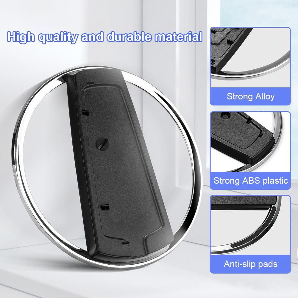 Портативная металлическая вертикальная подставка для PS5/PS5 Slim Disc/цифровой версии, нескользящая подставка-держатель для игровой консоли Playstation 5