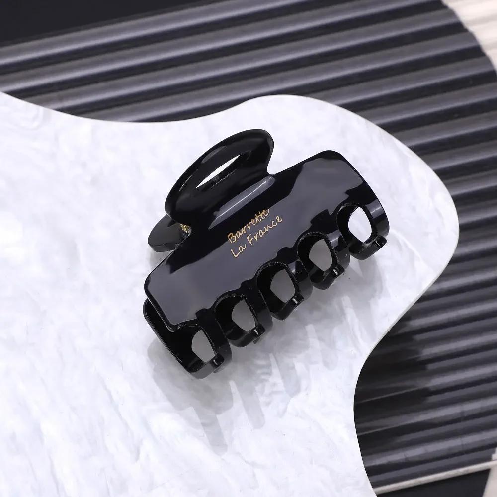 Korean Fashion Acetate Hair Claw Clips for Women Girls  New Geometric Clamps Grab Headwear Bath Shark Clip Hair Accessories