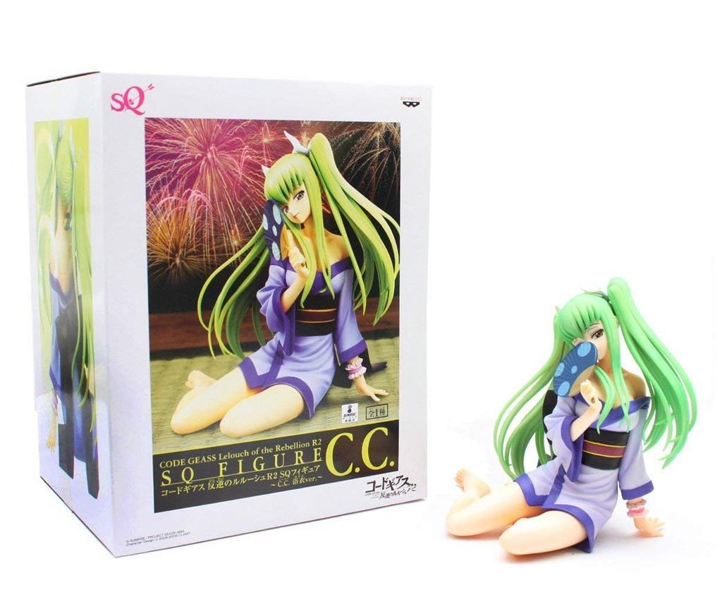 Code Geass SQ Figure Yukata C.C. Ver. [Used]