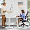 Height Adjustable Desk Motion Electric Stand Up Down Computer Table Modern Lift Motorized Gaming Desktop For Home Office Desks