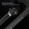 LUNJE Mountain Bike Seatpost   Aluminum Alloy Saddle Post Tube 27.2x400mm