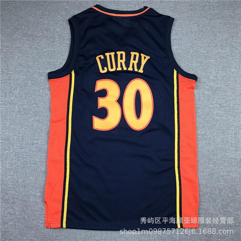 Custom Embroidered NBA Golden State Warriors Basketball Jersey Men Women - Steph Curry 30 Klay Thompson 11 Andrew Wiggins 22