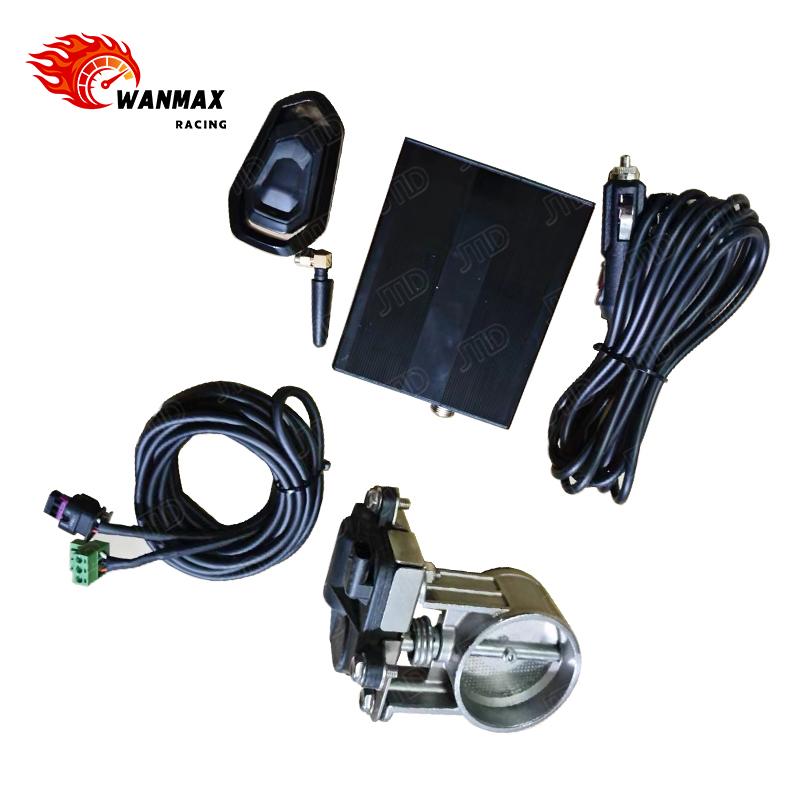 Performance 2" 2.36" 2.5" 2.75" 3" Exhaust Electric Exhaust Valve with Remote Control Kits Cutout Valve 3 Pins Metal Key