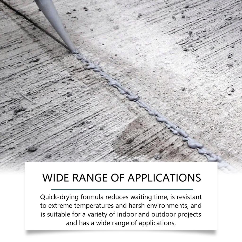 JAKEHOE Waterproof Grouting Adhesive Waterproof and Impermeable Tile Floor Caulking Repair Cracks Household Repair Adhesive