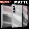 6-в-1 Мягкая Гидрогелевая Пленка из ТПУ для Samsung Galaxy Z Fold 7 Внутренняя Внешняя Наклейка Матовые Защитные Пленки для Экрана Защита Всего Корпуса для Z Fold7