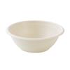 ECO&BASIC Paper Plates and Bowls, Small, 13.5cm (approx. 380ml), Pack of 50, Disposable, Microwaveable, Made with Unbleached Bagasse, Stylish, Stain-R