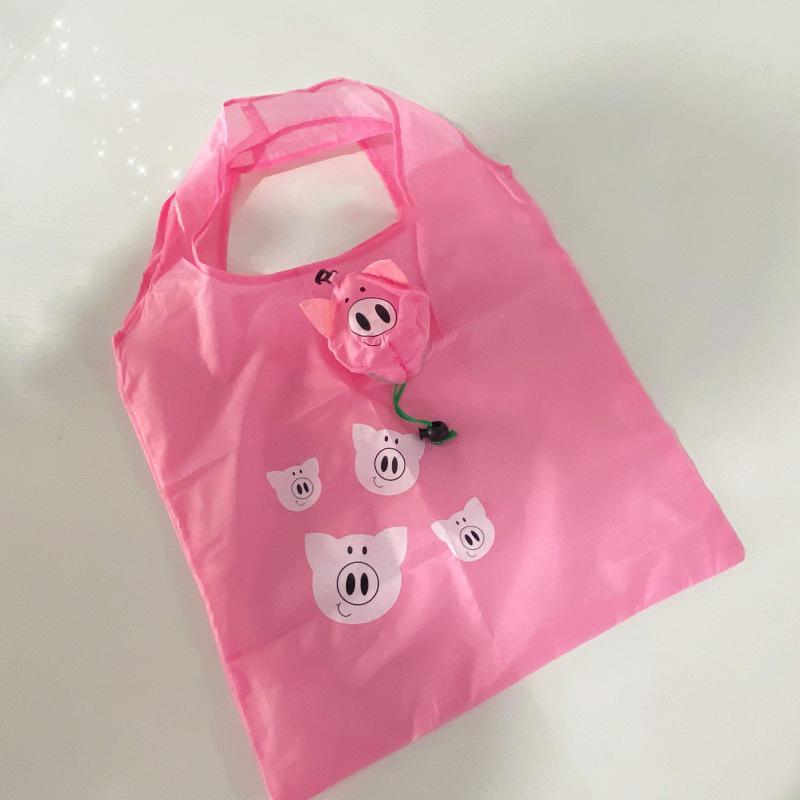 Мультяшная складная хозяйственная сумка, портативная, большой вместимости, экологичная сумка для супермаркета