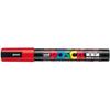 Mitsubishi Pencil Водобазовый маркер Posca Средний круглый стержень Красный PC5M.15