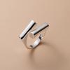 BF CLUB 925 Rings for Women Fashion Geometric Handmade Irregular Gold StarRing Simple Fine Jelwery Party Christmas Gift