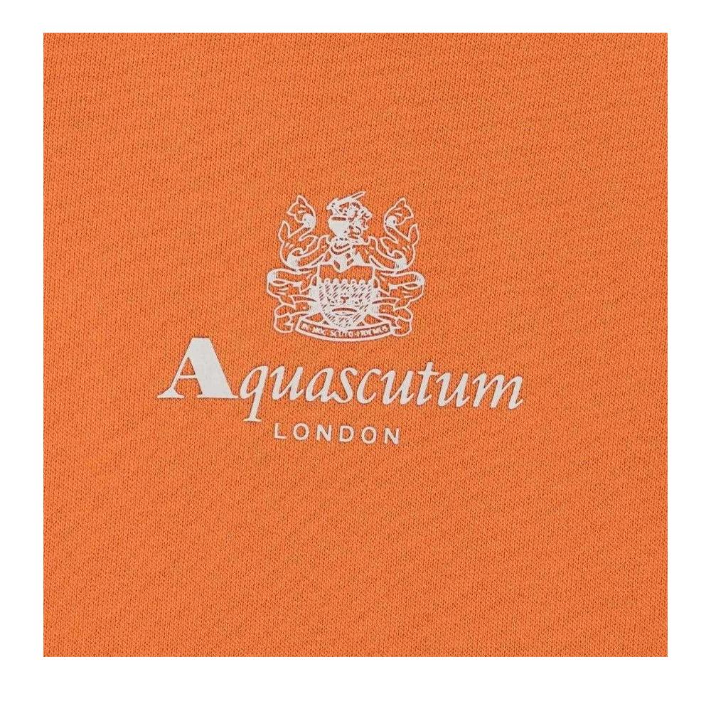 Aquascutum Mens Active Small Logo Hoodie
