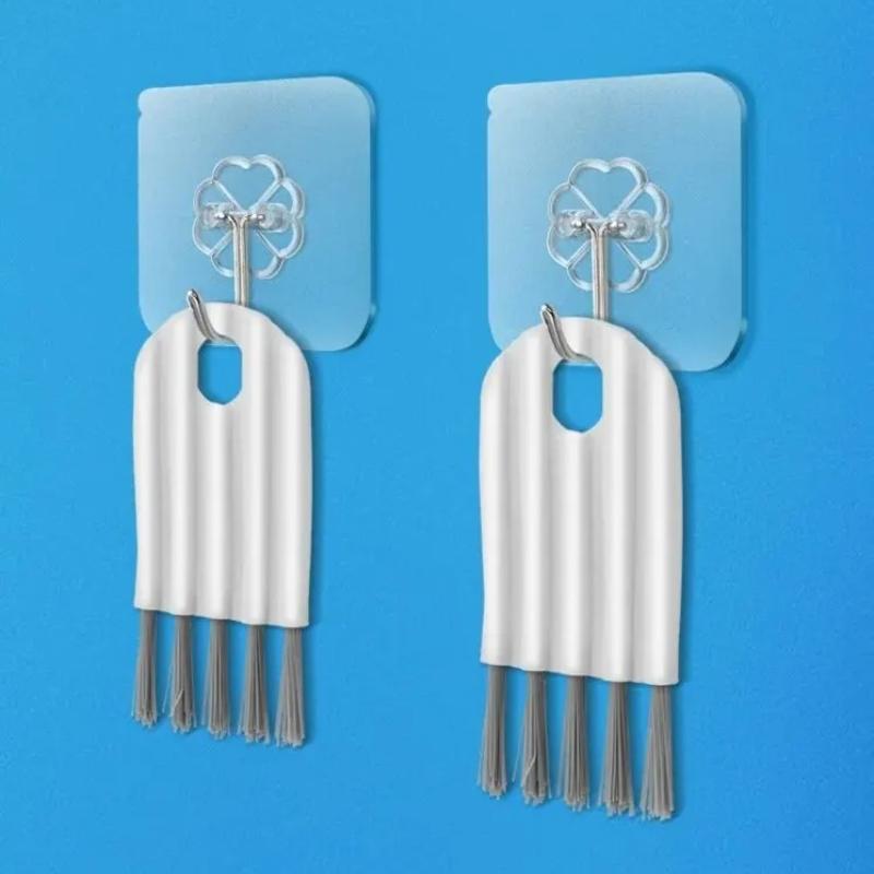 Гибкая щетка для крышки чашки, кухонный бытовой артефакт, бутылка, чашка-термос, очистка пазов и щелей, многофункциональная чистящая щетка