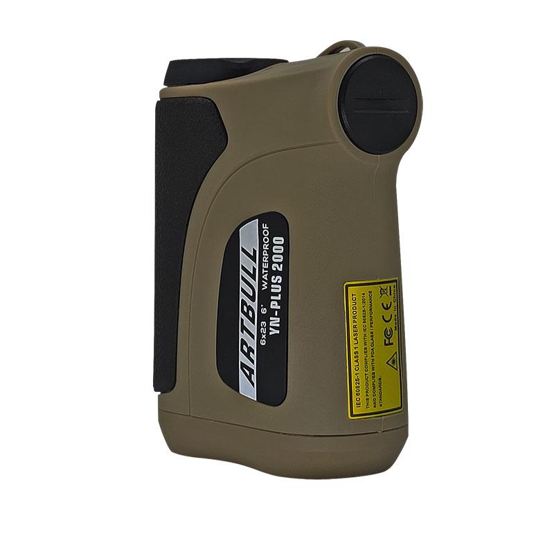 2000 м лазерный дальномер с монокуляром 1600 м для наружной охоты и гольфа с десятичным знаком 0,1 м\ярд